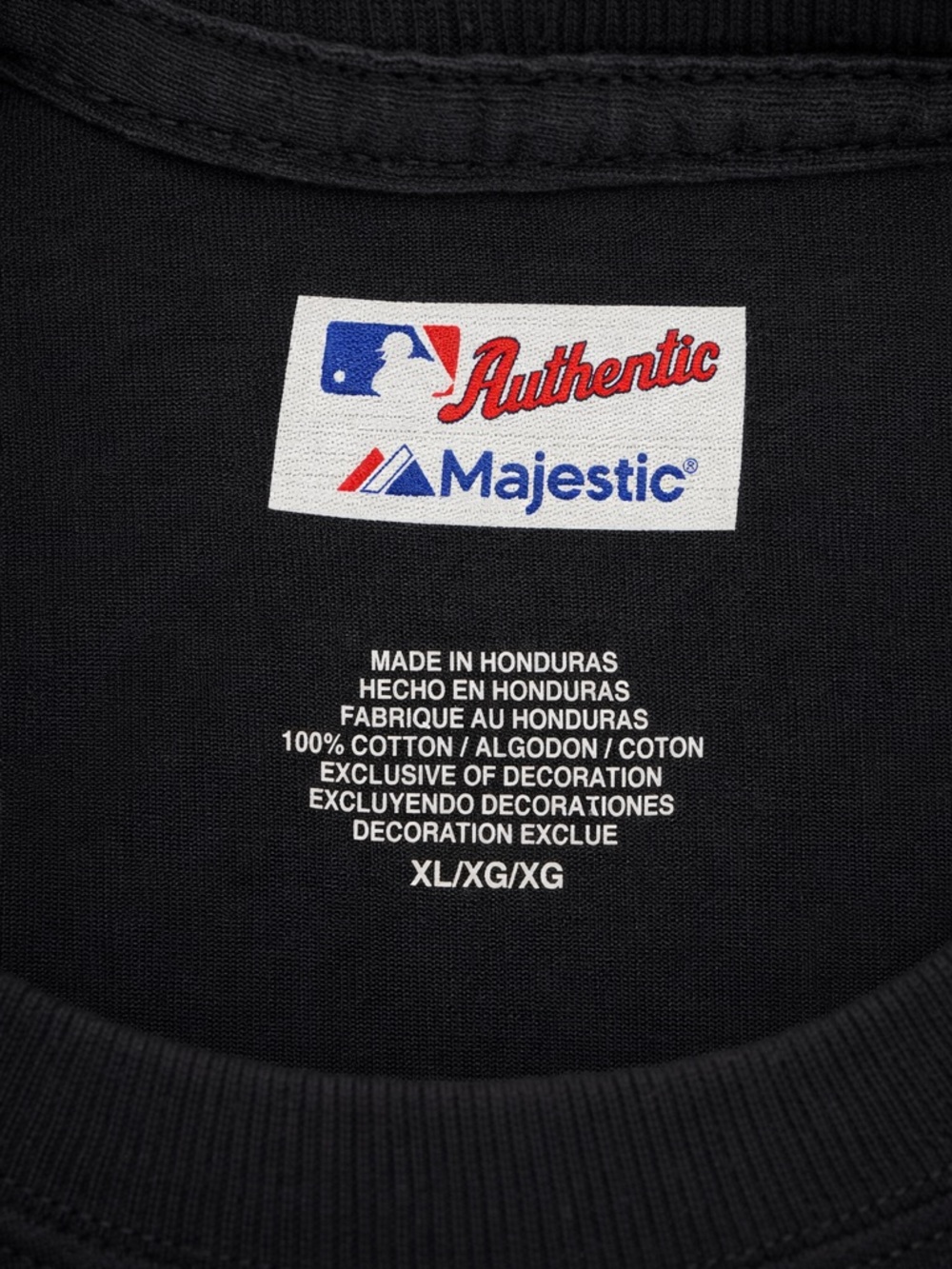 Chicago White Sox Majestic MLB Authentic Collection T Shirt Men’s XL Black - Picture 4 of 5
